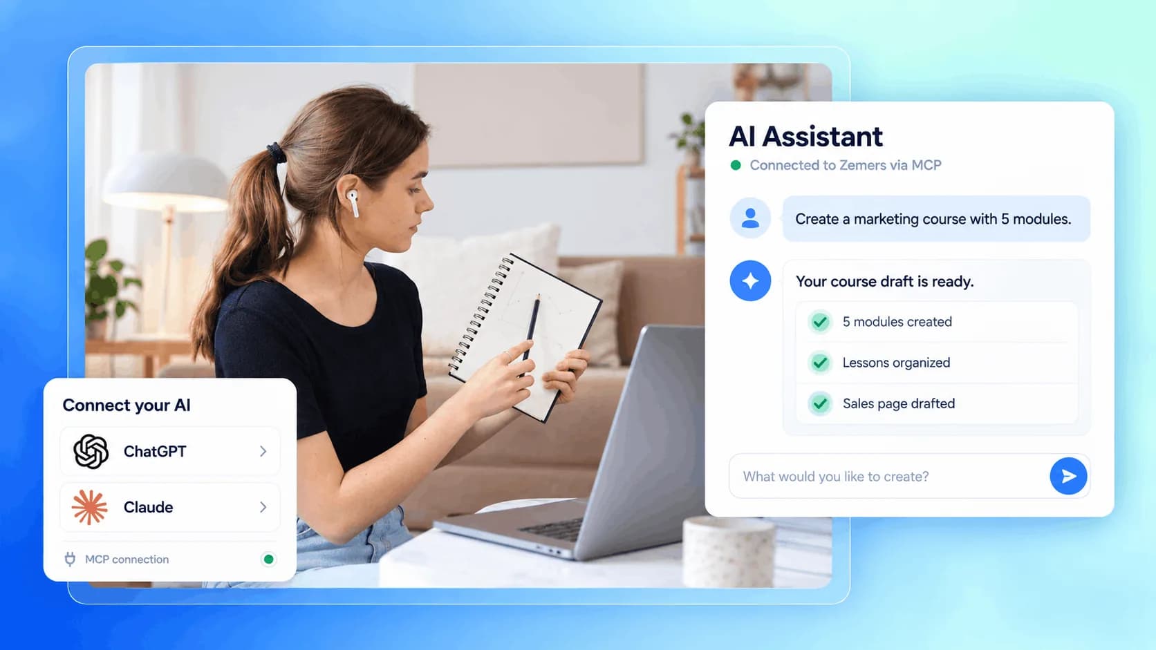 AI Assistant in Zemers